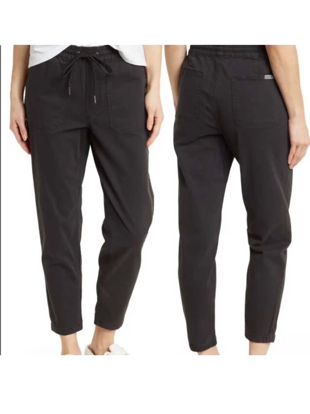 Joe's Jeans Women’s Drawstring Utility Jogger Pants Black XS